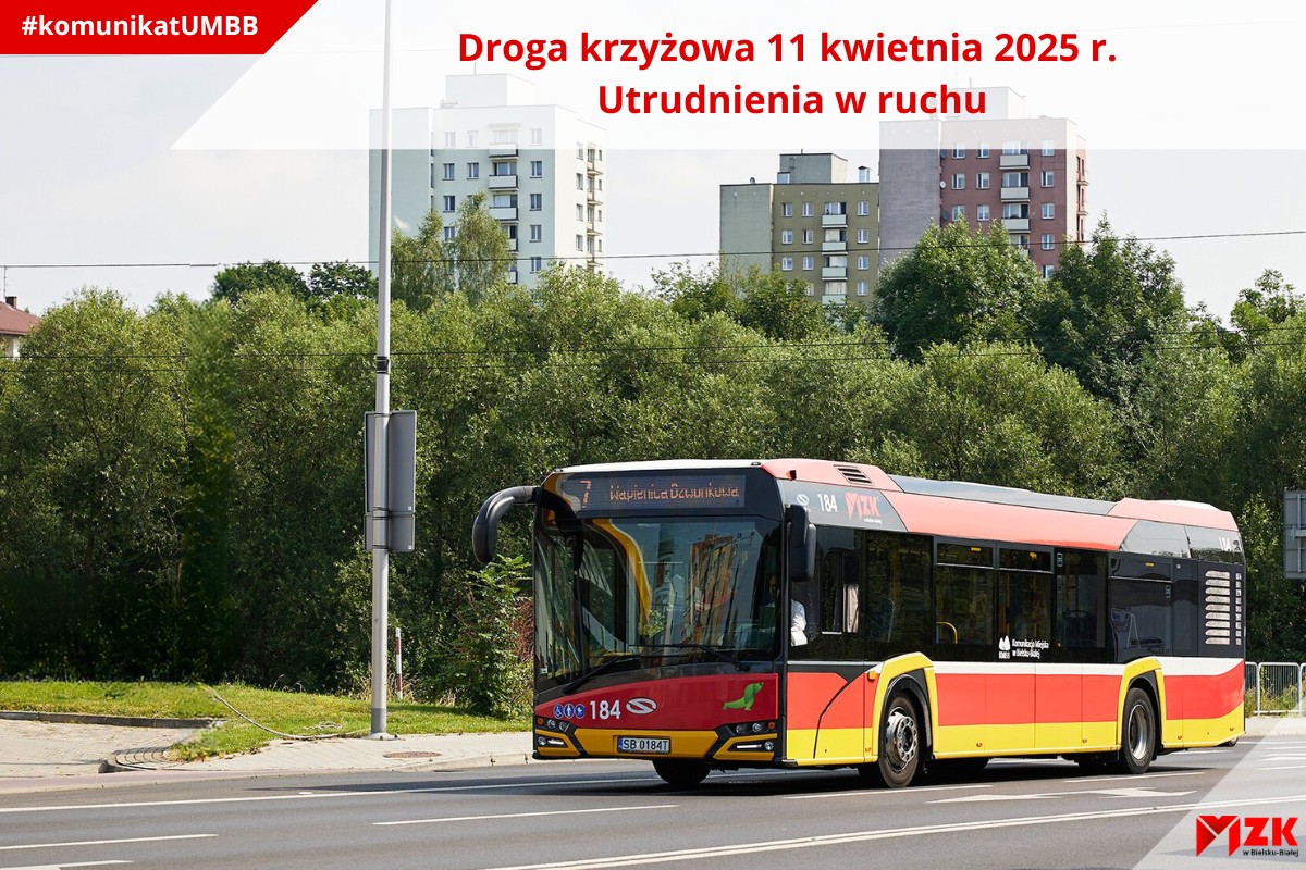 Droga krzyżowa 11 kwietnia 2025 r. — utrudnienia w ruchu [AKTUALIZACJA]