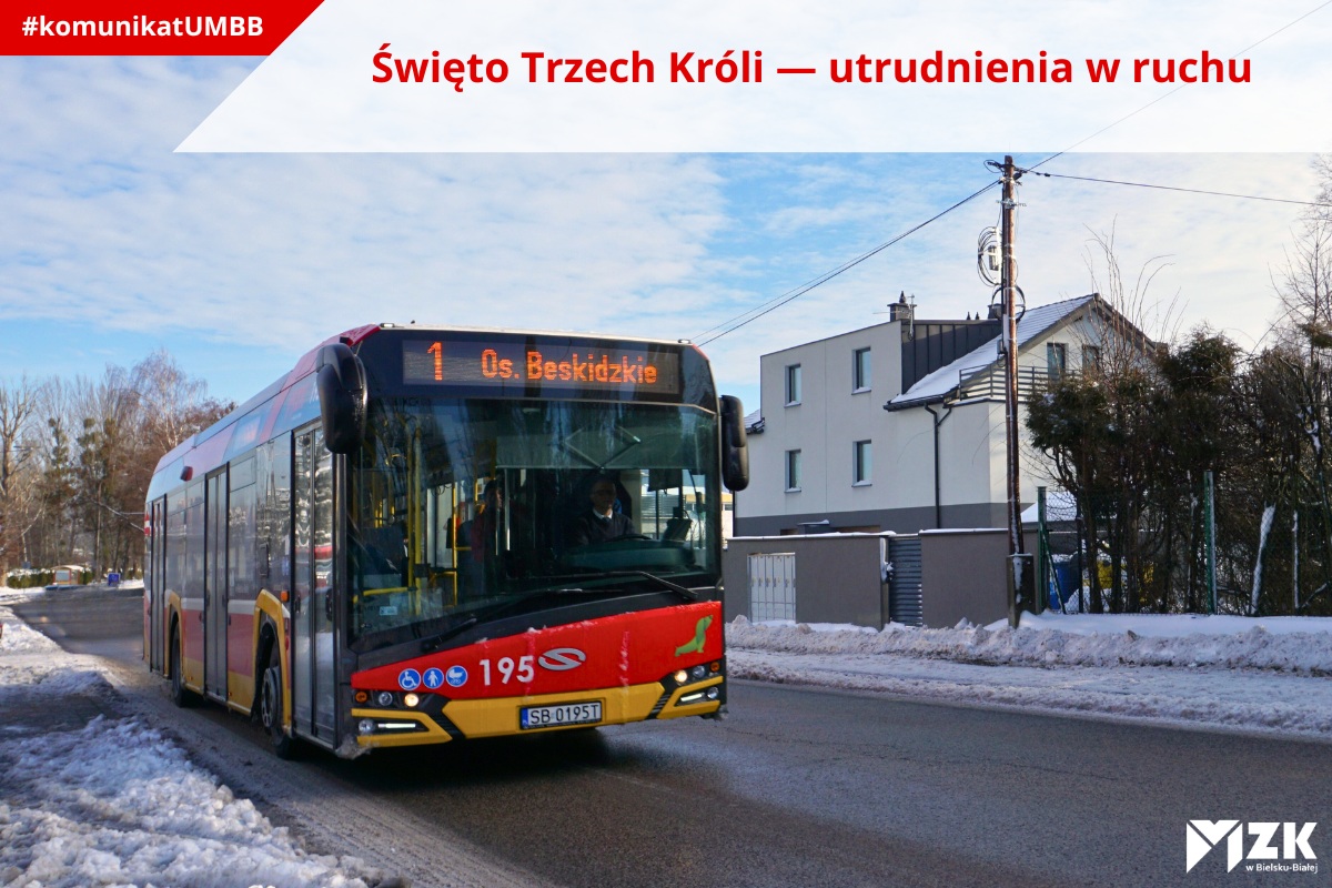 Święto Trzech Króli 2026 — utrudnienia w ruchu