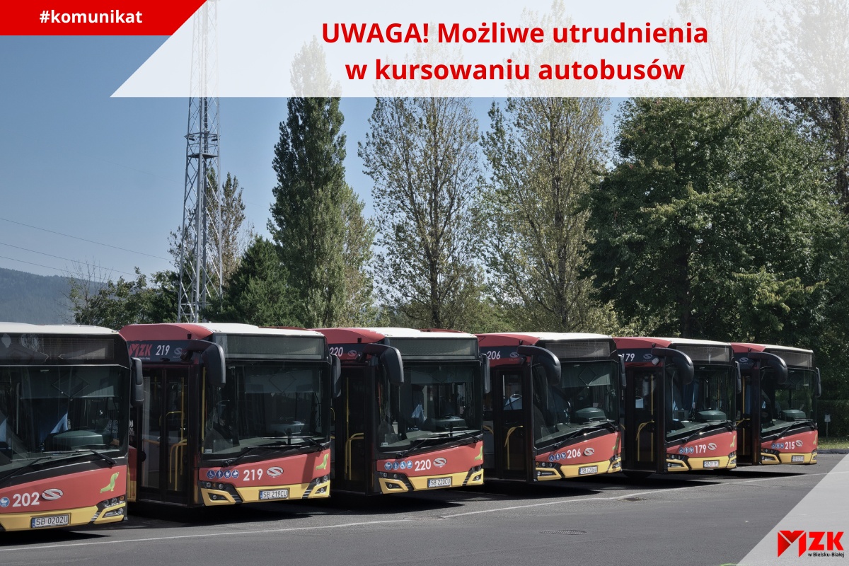 Możliwe utrudnienia w dniach 8–10 lipca 2025