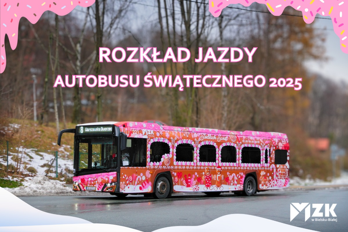 Rozkład jazdy autobusu świątecznego 2025
