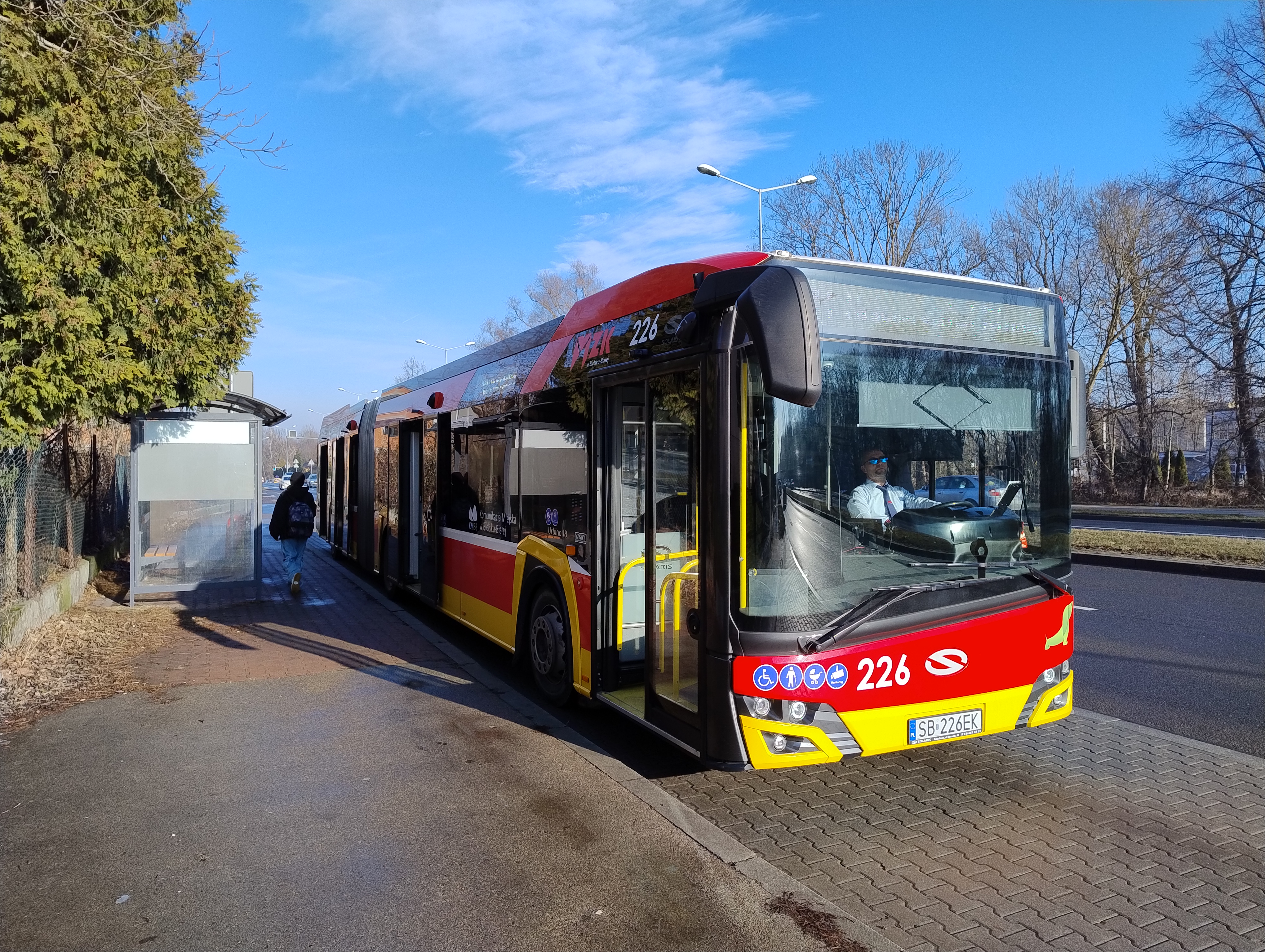 Przystanki na żądanie w Komunikacji Miejskiej w Bielsku-Białej od 1 marca 2025 r.