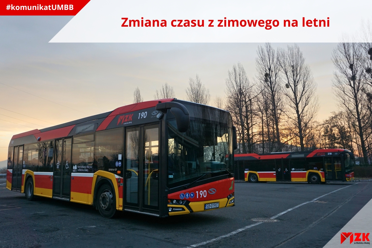 Zmiana czasu z zimowego na letni