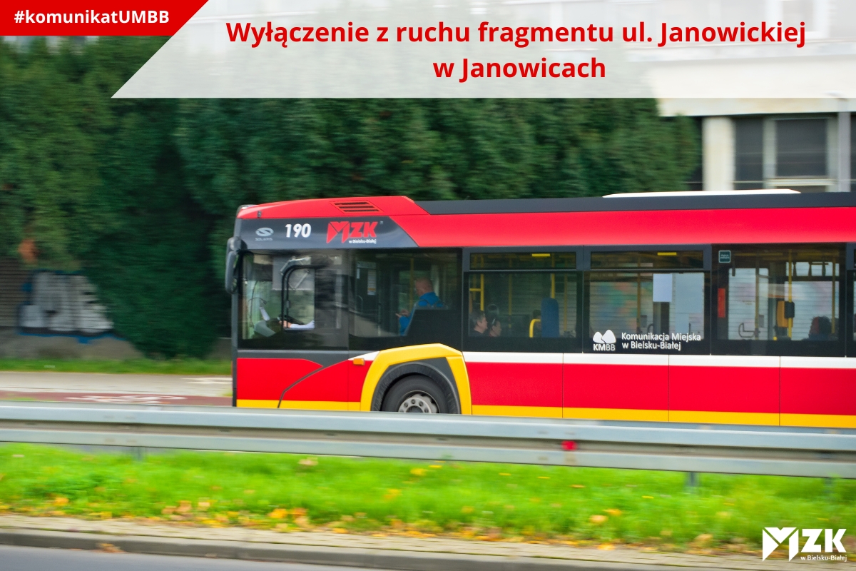 Wyłączenie z ruchu fragmentu ul. Janowickiej w Janowicach