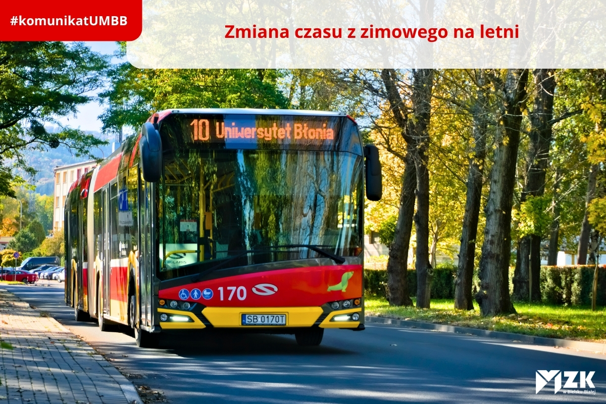 Zdjęcie autobusu linii nr 10