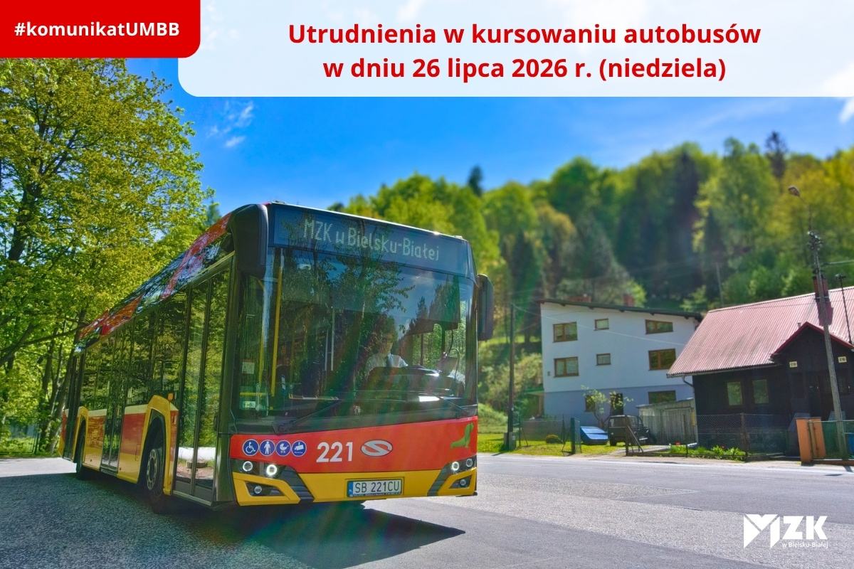Utrudnienia w kursowaniu autobusów - Straconka